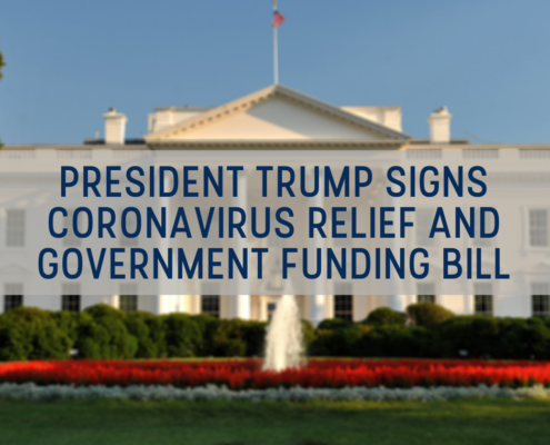 President Trump Signs Coronavirus Relief and Government Funding Bill